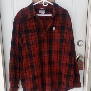 That's Extra Large Carhartt Flannel